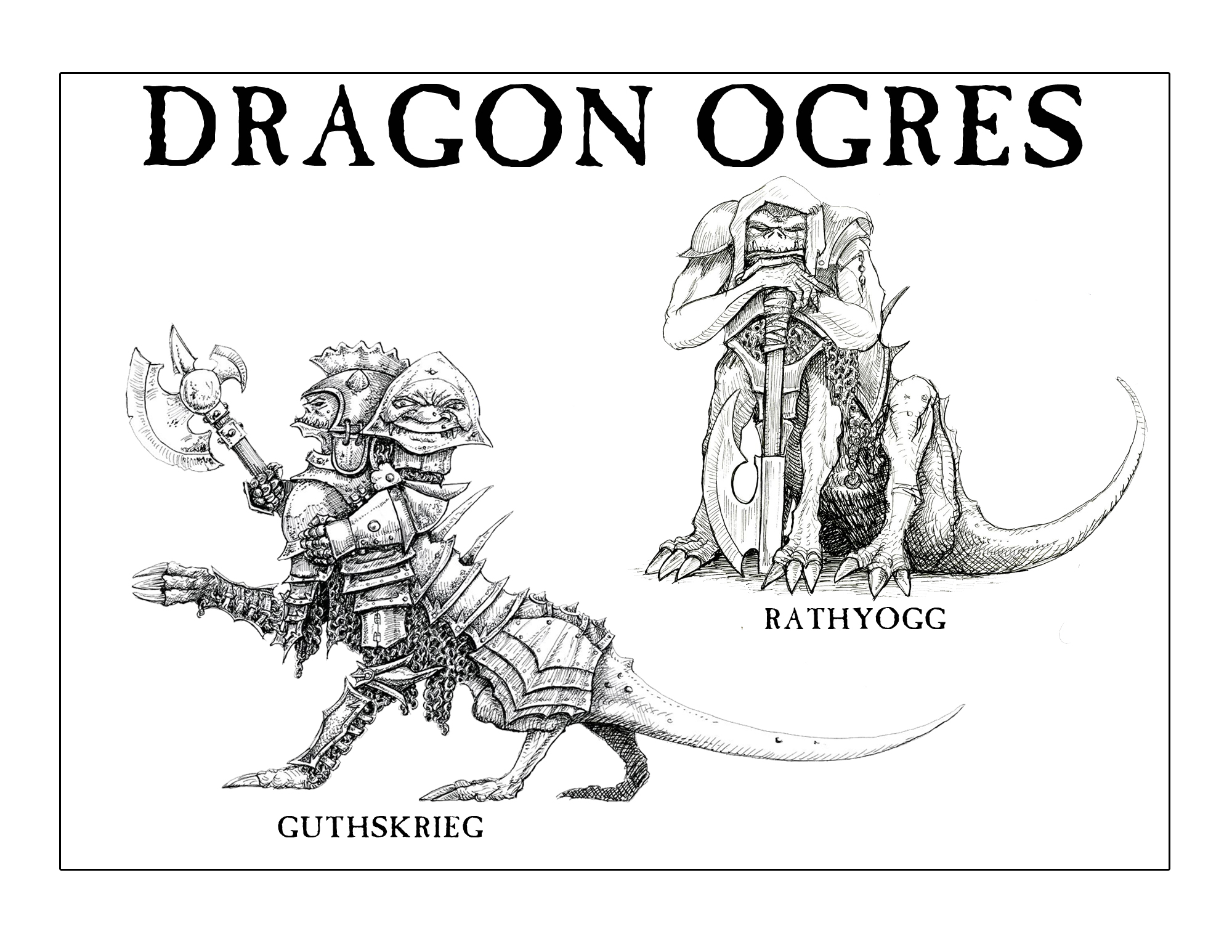 Rathyogg and guthskrieg forge of ice